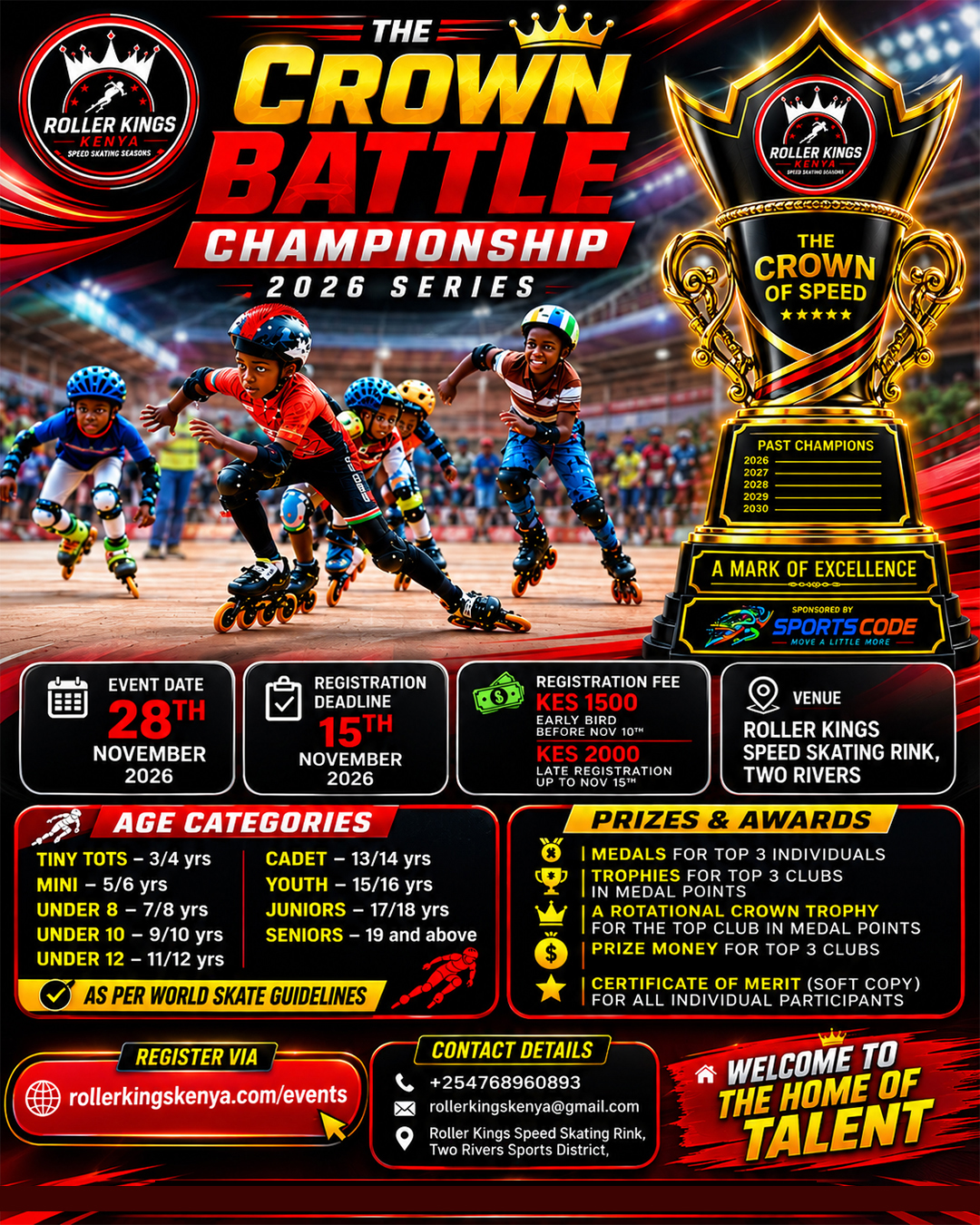 Roller Kings Events