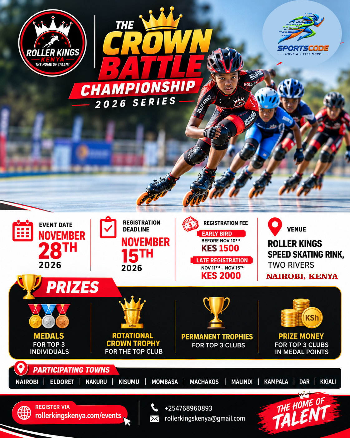 Roller Kings Events
